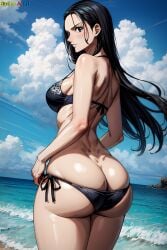 ai_generated bikini female female_only nico_robin one_piece rusher_ai_art