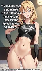 ai_generated caption death_by_snoo_snoo kara_zor-el reverse_rape supergirl