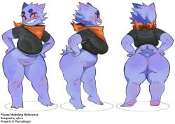 big_ass big_breasts breasts bubble_butt cjfurs female furry gengar huge_ass huge_breasts plump_(character) pokemon pokemon_(species) tagme thick_thighs wide_hips