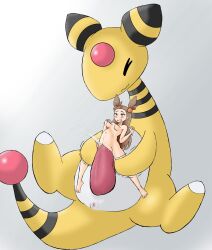 2022 absurd_res ahe_gao ampharos anthro anus big_penis blush blush_lines bodily_fluids breasts brown_eyes brown_hair clenched_teeth clitoris duo ejaculation extreme_penetration feet female genital_fluids genitals gym_leader hair hi_res huge_cock human interspecies jasmine_(pokemon) looking_pleasured male male/female male_pokemon/female_human mammal navel nintendo nipples penetration penis pokémon_(species) pokemon pokemon_(species) pokemon_gsc pokephilia pussy_ejaculation pussy_juice ridiculous_fit saeko_art size_difference small_breasts stomach_bulge stretched_pussy striped_body stripes teeth toes video_games yellow_body young