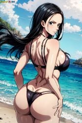 ai_generated bikini female female_only nico_robin one_piece rusher_ai_art