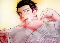 1boy golden_kamuy male male_only solo sugimoto_saichi tagme