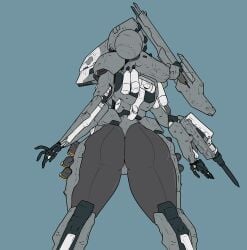 1girls absurd_res big_ass big_butt cameltoe curvy female female_focus female_only hi_res highres konami looking_back mecha metal_gear metal_gear_solid metal_gear_solid_v methados robot robot_humanoid sahelanthropus simple_background thick_thighs voluptuous wide_hips