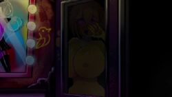 1girls 2d animated areola chica_(fnaf) five_nights_at_freddy's five_nights_in_anime five_nights_in_anime:_after_hours heartbeat huge_breasts jumpscare large_breasts nipples sound tagme video wollu