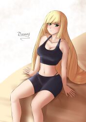 lusamine (pokemon) from game freak by dawoj
