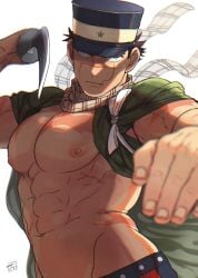 1boy golden_kamuy male male_only solo sugimoto_saichi tagme