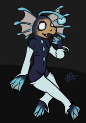 anglerfish anthro blue_scales breasts don't_starve don't_starve_together dont_starve dont_starve_together fins klei_entertainment stockings vagina wurt