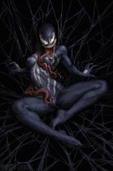she-venom from marvel by andrew-gibbons