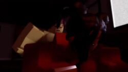 1boy 1girls 3d animated creampie cum cum_in_pussy cum_inside dark-skinned_female dark_skin doggy_style duo duo_focus female institutional_white lowres male pussy roblox robloxian sound source_request straight tagme vaginal_penetration video