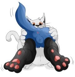 anthro anus balls canine furry lucario nelsonnoir original_character pawpads pokemon pokemon_(species) pokemon_dppt tail vore whiskers