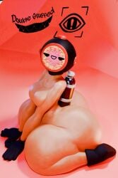 3d 3d_(artwork) ass big_ass big_breasts big_thighs breasts content_warning_(game) content_warning_player(female) fat fat_female female female_only gigantic_ass gigantic_thighs huge_ass huge_breasts huge_thighs morbidly_obese morbidly_obese_female no_sex obese obese_female pussy solo thick_hips thick_thighs thighs