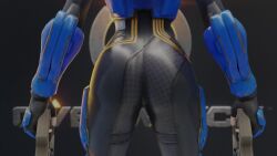 1girls 3d alternate_costume animated ass_expansion ass_focus ass_shake ass_slap big_ass big_butt blizzard_entertainment bodysuit bouncing_ass bubble_ass bubble_butt cadet_oxton female huge_ass jiggle kishi lena_oxton no_sound overwatch skin_tight slim_waist solo tagme tight_clothing tight_fit tights tracer twerking video