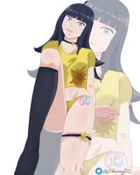 1girls black_hair blue_eyes boruto:_naruto_next_generations boruto:_two_blue_vortex condom female female_only human legs naruto naruto_(series) open_mouth sheong_wong solo uzumaki_himawari