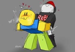 !! 2boys anal anal_sex backshots blocky_body blush breath_cloud color colored colored_sketch cute duo duo_focus duo_male gay gay_sex guest_(roblox) heart hearts_around_head male male_focus male_only noob on_model roblox robloxian sex sketch standing standing_sex sweat sweatdrop sweating tears text unkonow448