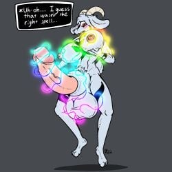 anthro asriel_dreemurr asriel_dreemurr_(god_form) balls balls_expansion big_balls big_breasts big_penis bovid breast_expansion breasts caprine expansion female_asriel futa_only futanari genital_expansion genitals goat herm hi_res horn huge_balls huge_cock hyper hyper_balls hyper_genitalia hyper_penis intersex mammal penis penis_expansion rule_63 solo trakmiro transformation undertale undertale_(series) video_games white_body