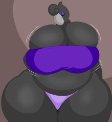 avian belly big_belly big_breasts bikini breasts chubby chubby_female closed_eyes female female_only mommy nintendo nipples overweight overweight_female pokemon pokemon_(species) pokemon_sv slightly_chubby slightly_chubby_female squawkabilly two-piece_swimsuit