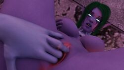 2girls 3d big_breasts blizzard_entertainment blonde_hair blue_skin collar ditzydoesdigital fingering forsaken green_hair night_elf nude purple_skin pussy spread_legs sylvanas_windrunner thick_thighs tyrande_whisperwind undead undead_(warcraft) voluptuous voluptuous_female warcraft wide_hips world_of_warcraft yuri