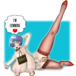 a.white ahe_gao ahegao_face armpit_fetish armpits big_ass big_breasts big_butt big_nipples blue_hair blue_nails blush blushing cock collar cumming dick female female_focus female_only female_penetrated high_heels large_ass large_breasts lipstick_on_penis lying_on_side neon_genesis_evangelion neopn_genesis_evangelion orgasm orgasm_face peace_sign pussy pussy_piercing pussy_ring red_eyes red_high_heels red_lipstick red_stockings rei_ayanami semen sex_slave short_hair slave_collar slavegirl slavery stockings sweat sweatdrop sweating thick_ass thick_legs thick_thighs veiny_penis