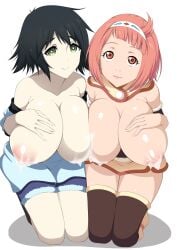 lactation nina_drango shiina_mayuri shingeki_no_bahamut smile steins;gate yuta