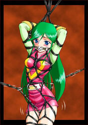 artist_request bondage combattler_v female gagged nanbara_chizuru rope