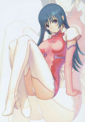 1girls arm_support blue_hair blush boots breasts china_dress chinadress chinese_clothes dress elbow_gloves female female_only gloves highres human kotona_elegance large_breasts light-skinned_female light_skin long_hair panties pantyshot pantyshot_(sitting) pantyshot_sitting pink_dress short_dress sitting solo straight_hair taka_tony thigh_boots thighhighs underwear white_legwear white_thighhighs zoids zoids_genesis zoom_layer