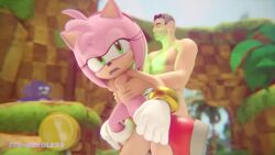 1boy 1girls 3d adventures_of_sonic_the_hedgehog amy_rose animated blender breasts exposed_torso female footwear furry ganondork handwear hetero human human_on_anthro interspecies its-gergless loop male male/female nipples nude rape sanic_hegehog sex sonic_(series) sound tagme video wristwear