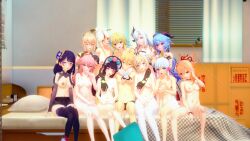 11girls 1boy 3d 3d_(artwork) 6+girls aether_(genshin_impact) barbara_(genshin_impact) bedroom blonde_hair blue_hair blush boobs breast_grab brother_and_sister ganyu_(genshin_impact) genshin_impact hair_ornament harem jean_gunnhildr kamisato_ayaka koikatsu lumine_(genshin_impact) mihoyo multiple_girls naked ningguang_(genshin_impact) nude nun photo pink_hair posing raiden_shogun shenhe_(genshin_impact) teapot_(genshin_impact) thighhighs white_hair yae_miko yoimiya_(genshin_impact) yun_jin_(genshin_impact)