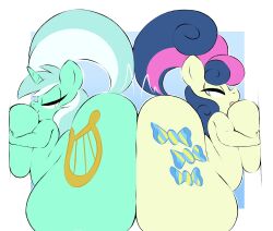 anthro anthrofied arizonathevixen ass ass_clapping ass_press ass_squish ass_to_ass bedroom_eyes big_ass big_breasts big_butt bonbon_(mlp) breast_press breast_squish breasts breasts_against_wall bubble_butt butt butt_on_butt butt_to_butt cutie_mark duo earth_pony equid equine female female/female friendship_is_magic hair hasbro hi_res horn horse huge_ass huge_breasts huge_butt looking_at_another lyra_heartstrings_(mlp) mammal multicolored_hair my_little_pony narrowed_eyes nude pony seductive simple_background smile two_tone_hair unicorn yuri