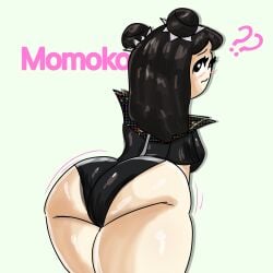 !? ass babymetal big_ass bubble_ass bubble_butt dippedinhoney momoko_okazaki puppy_eyes redraw redrawn sketch wobbling_ass