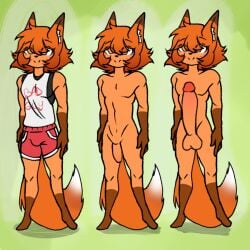1boy androgynous animal_ears animal_tail balls bathroom bathroom_pose big_balls big_cock big_penis boy clothes cock curvy_male dick drooping_penis erect_penis erection eyes femboy feminine_male fox long_penis looking_at_viewer man medium_breasts modeling muscles naked naked_male navel nipples orange_body orange_eyes orange_fur orange_hair orange_skin orange_tai pants posing poster sexy smile soft_duo solo solo_focus solo_male stationary sweat t-shirt testicles thick_thighs thighs veiny_penis wide_hips xerion yaoi