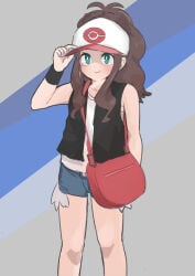 hilda_(pokemon) naba_sensitive nintendo nintendo_ds pokemon pokemon_bw
