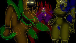 animatronic barbed_penis butterfly dragonfly five_nights_at_freddy's full_nelson group_sex insect knot knot_fucking knotted_penis nsexovich robot_girl sha_(the_walten_files) sheep_girl split standing standing_sex tentacles