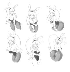 1female 1girl 1girls adult adult_female aged_up ass bangs big_ass big_breasts black_and_white blonde blonde-haired_female blonde_female blonde_hair blonde_hair_female boobs breasts bunny_costume bunny_ears bunny_girl bunny_tail bunnygirl bunnysuit dat_ass female female_only gravity_falls hairband long_legs monochrome nayaase_beleguii pacifica_northwest playboy_bunny seducing seduction seductive seductive_look seductive_pose teasing teasing_viewer thick_thighs thigh_highs thighhighs thighs woman