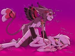 angel_dust_(hazbin_hotel) gay gay_sex hazbin_hotel husk_(hazbin_hotel)