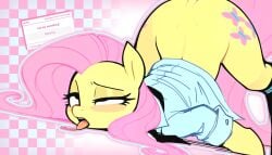 fluttershy_(mlp) impregnation my_little_pony orgasm orgasm_face
