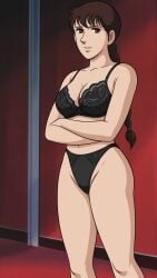 ai_generated ashita_no_joe noriko_hayashi pixai