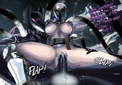 1boy 1girls anus bungie clothing cum cum_drip cum_on_back cum_on_body cum_on_lower_body destiny_(game) destiny_2 duo duo_focus female female_focus filled_to_the_brim filled_womb group guardian_(destiny) hi_res human hunter_(destiny) incubator lightgodeli long_tongue male male/female penetration penis pinned pussy ripped_clothes ripped_pants specktra_(xxspecktraxx) tagme taken_(destiny) tentacle tentacle_rape tentacles_around_breasts tentacles_everywhere torn_clothes unusual_anatomy vaginal_penetration warlock_(destiny)