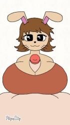1boy 1girls beat_banger flipaclip oc paizuri paizuri_under_clothes tagme titfuck video