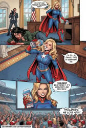 ai_generated arrogant big_breasts bigbreasts bitch blacked blonde_hair blood blood_on_face blood_stain bloodshot_eyes bodysuit breasts breath breath_play bruised bruised_eye bruises catfight clothed clothed_female clothing comic comic_cover comic_page comic_strip comics defeat defeat_sex defeated defeated_villainess defeated_with_sex diabolical downfall english_text female female_focus femdom femlander femsub fight fully_clothed genderswap genderswap_(mtf) hand_on_head homelander human humiliated humiliating humiliating_herself humiliation humiliation_fetish lesbian lesbian_conversion lesbian_domination lesbian_sex light_skin long_hair male maledom marvel meme motion_lines naked naked_male nipples on_floor on_ground on_knees one_breast_out open_eyes poop pooping pooping_on_floor pubic_hair public public_exposure public_humiliation public_nudity public_sex punch punishment pussy richgirl rule_63 ryona shit shitting submissive submissive_female superhero_costume superheroine supervillainess text the_boys torn_clothes twerk twerking villainess violence wounded wounds