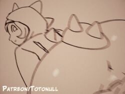 animated animation ass ass_focus ass_up balls big_ass big_butt butt_focus cock cowgirl_position original_character sound sound_effects tagme toto_null video