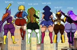 artsbenc ass barbara_gordon batgirl batgirl_(barbara_gordon) batman_(series) blonde blonde-haired_female blonde_female blonde_hair blonde_hair_female bumblebee_(dc) dc dc_comics dc_super_hero_girls diana_of_themyscira diana_prince female green_lantern green_lantern_(series) green_lantern_corps jessica_cruz kara_zor-el karen_beecher supergirl superman_(series) tagme wonder_woman wonder_woman_(series) yellow_hair yellow_hair_female zatanna zatanna_zatara