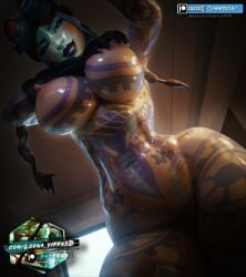1girls 3d 3d_(artwork) abs big_breasts blush blushing boobs bottomless braided_hair braided_twintails breasts breasts_out commission curvaceous curvy curvy_female curvy_figure eyelashes eyeshadow female female_focus female_only fit fit_female fortnite freckles goggles hard_nipples hi_res high_resolution highres hips huge_breasts jules_(fortnite) large_breasts light-skinned_female light_skin lipstick looking_at_viewer looking_down loona_yiffx3d makeup multicolored_hair naked nipples nude nude_female piercing red_lipstick selfie septum_piercing solo solo_female solo_focus taking_picture tattoo thick_thighs thighs tits topless twintails voluptuous voluptuous_female wide_hips x_redeyes