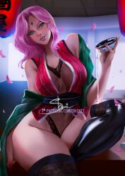 sakura haruno from naruto by shinii
