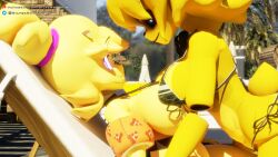 chica (cally3d) from fazclaire's nightclub by cally3d