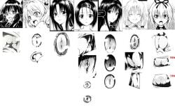 creative_censorship easter_egg female female_only kirisaki_kyouko kotegawa_yui kujou_rin lala_satalin_deviluke nana_asta_deviluke pussy sairenji_haruna tenjouin_saki to_love-ru to_love-ru_darkness vagina yabuki_kentarou