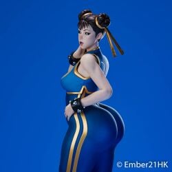 1girls 3d 3d_(artwork) ass_focus big_ass big_butt blender bubble_butt capcom chun-li chun-li_(fortnite) ember21hk female female_focus female_only fortnite huge_ass solo standing street_fighter thick_ass thick_thighs tight_clothing x_redeyes