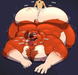 2boys anthro anthro_on_anthro anthro_penetrated anthro_penetrating anthro_penetrating_anthro ass bear big_butt chubby fat froot_art furry gay lion looking_back male male/male male_anthro male_only moaning nude sex size_difference small_dom_big_sub submissive_male tagme