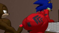 2boys ass ass_shake big_ass fat_ass femboy feminine_male feminine_pose gay girly huge_ass huge_thighs latex latex_suit male male/male male_focus male_only mobian_pimp_(game) praisebooty prostitution red_latex sonic_(series) sonic_the_hedgehog sonic_the_hedgehog_(series) sonique_the_hedgehog stroking_cock thick_thighs twerk twerking twerking_on_dick