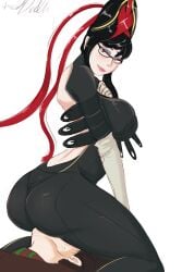 1boy 1boy1girl 1girls artist_name artist_signature ass ass_focus ass_smothering bare_back bayonetta bayonetta_(character) beehive_hairdo big_ass big_breasts big_butt black_hair breasts busty butt_smother curvy exposed_back eyeshadow face_in_ass facesitting fat_ass female female_focus glasses large_ass large_breasts lewddoodler looking_back looking_down makeup male male/female mature mature_female multicolored_hair nintendo platinum_games purple_eyeshadow red_hair sega sideboob simple_background sitting_on_face sitting_on_person smothering straight tagme thick_ass thick_thighs thighs tied_hair two_tone_hair voluptuous white_background