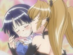 aiko animated cap female licking multiple_girls pachira renkin_san-kyuu_magical_pokaan screencap yuri